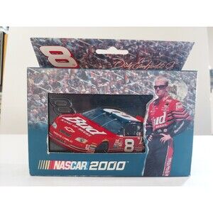 Vintage NASCAR 2000 Dale Earnhardt Jr. Limited Edition Tin Case 2 Decks of Cards
